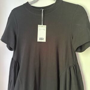 COS Black Women's flouncy dress w/Pockets Size XS